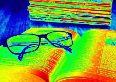 Lunettes livres couleurs